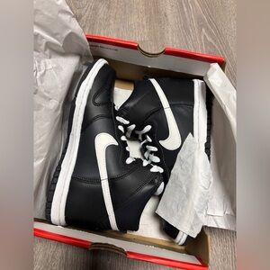 NIKE DUNK HI (GS) “Anthracite/White-Black” Size 4.5Y DH9751 001 NEW SNEAKERS